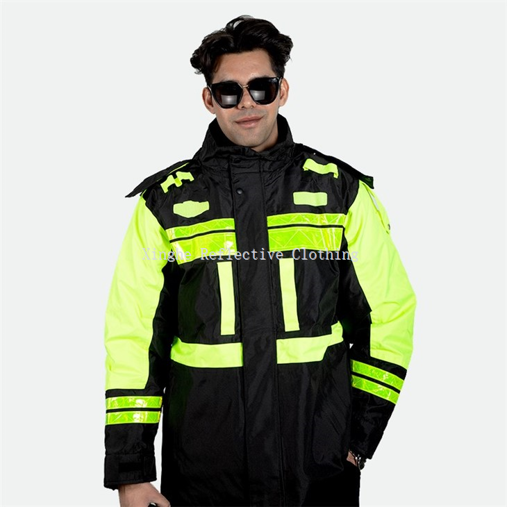 Reflective Bomber Winter Jacket