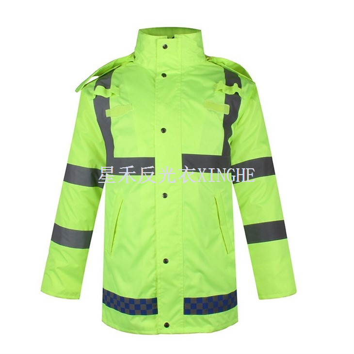 Capas de chuva refletivas de segurança