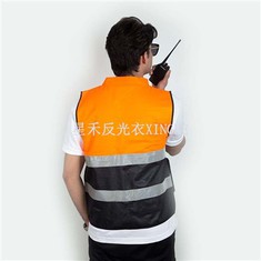 Colete de segurança reflexivo para roupas de segurança de alta visibilidade para construção