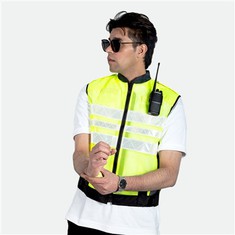 Colete de segurança para montar em malha Hi Vis