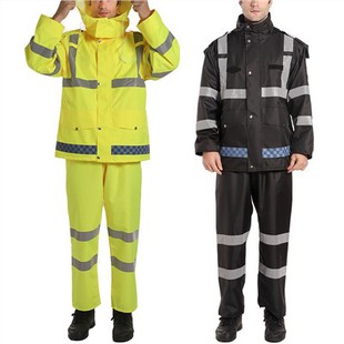 Engrenagens de chuva de alta visibilidade