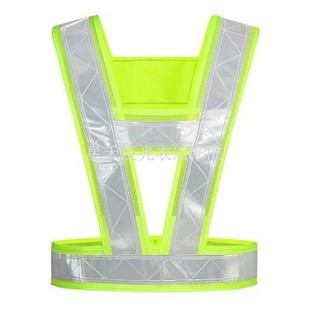 Colete reflexivo com alças de segurança para corrida