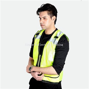 Letras personalizadas do colete de segurança