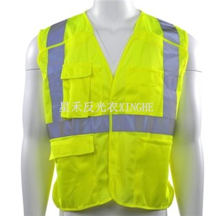 Colete de segurança tipo R classe 2 - Hook & Loop 5- Fecho de ruptura por ponto