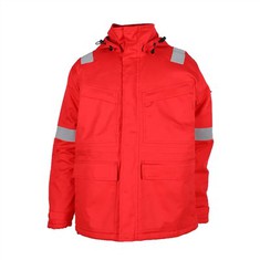 Jaqueta de segurança reflexiva de inverno