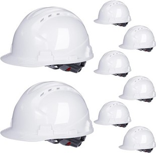 Capacete de trabalhador da construção civil