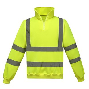 Moletom com capuz de alta visibilidade