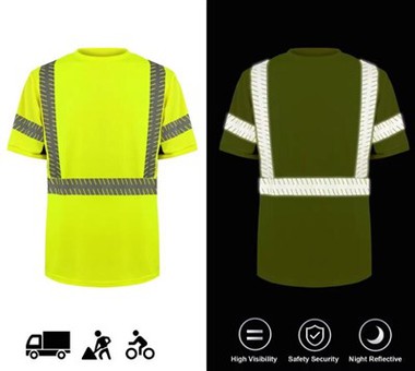 Existe alguma preocupação com o número de faixas refletivas nos coletes refle...