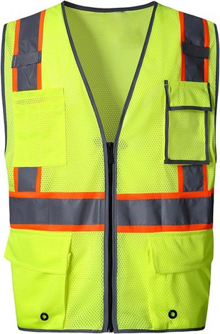 Colete de trabalho de segurança